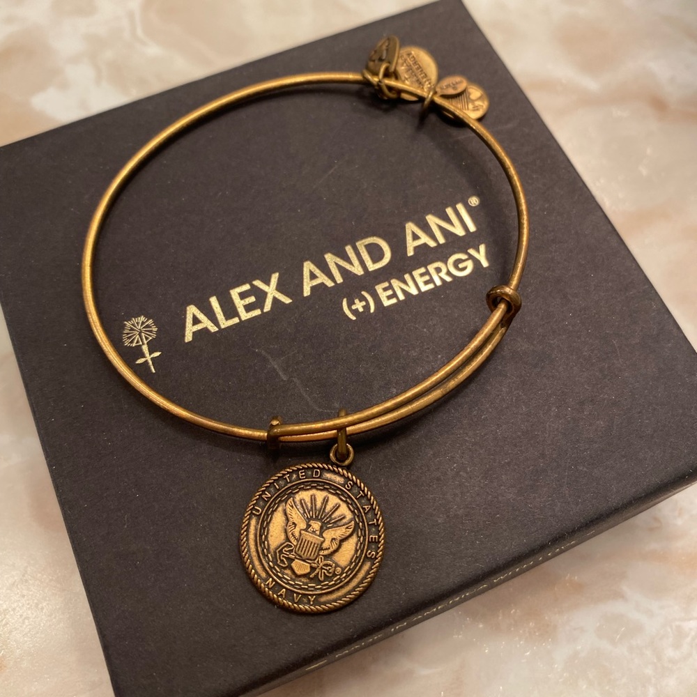 Alex and Ani Navy Bracelet
